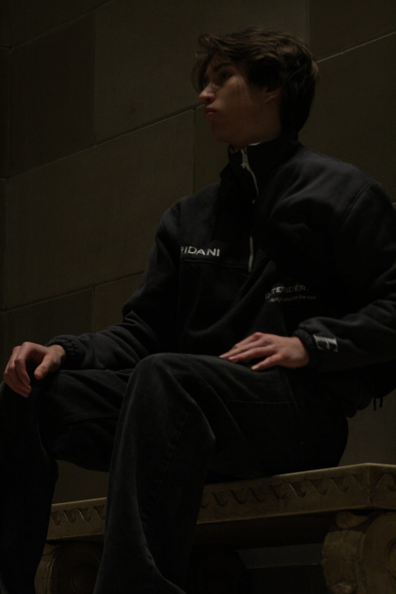 Charcoal INTERSIDÉRAL Half-zip