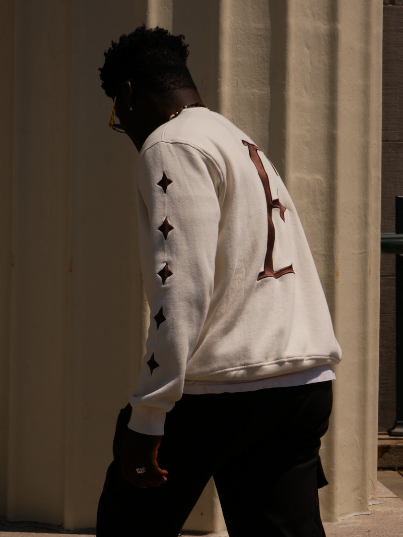 Butter & Mocha Nebula 2.0 Crewneck