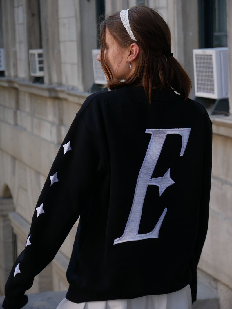 Black & White Nebula 2.0 Crewneck