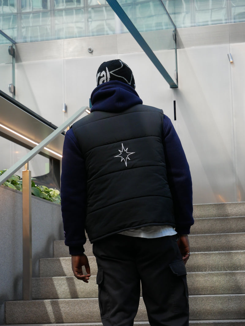 NOVA Embroidered Puffer vest